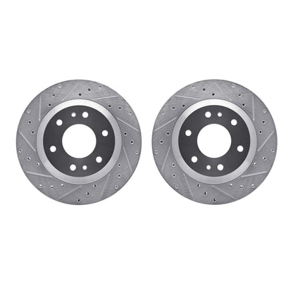 Dynamic Friction Company Disc Brake Rotor Set 7002-48002