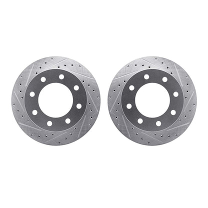 Dynamic Friction Company Disc Brake Rotor Set 7002-48006
