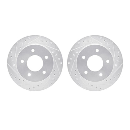 Dynamic Friction Company Disc Brake Rotor Set 7002-48010