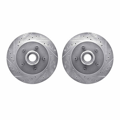 Dynamic Friction Company Disc Brake Rotor Set 7002-48017