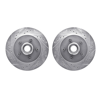 Dynamic Friction Company Disc Brake Rotor Set 7002-48017