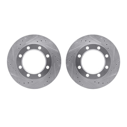 Dynamic Friction Company Disc Brake Rotor Set 7002-48026