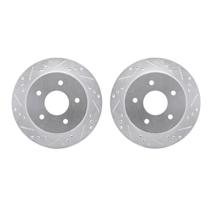 Dynamic Friction Company Disc Brake Rotor Set 7002-48060