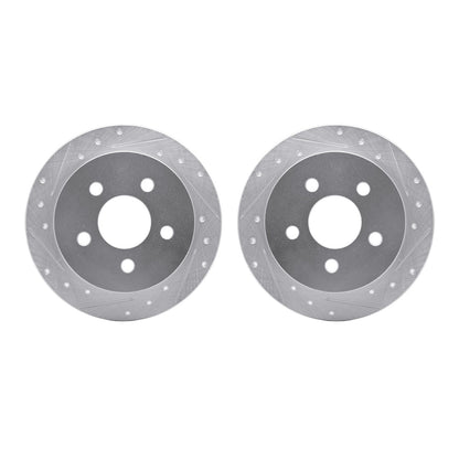 Dynamic Friction Company Disc Brake Rotor Set 7002-52013