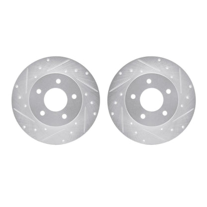 Dynamic Friction Company Disc Brake Rotor Set 7002-52014