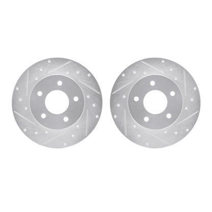 Dynamic Friction Company Disc Brake Rotor Set 7002-52014