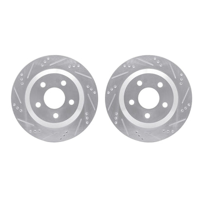 Dynamic Friction Company Disc Brake Rotor Set 7002-52020