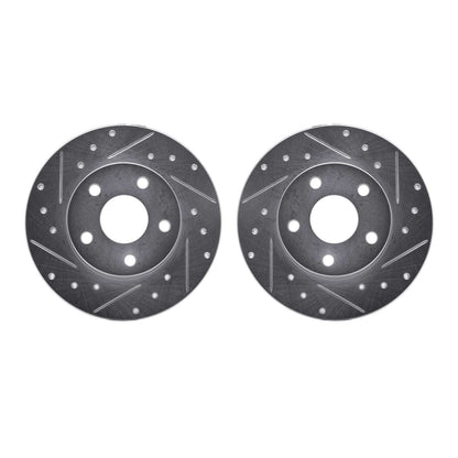 Dynamic Friction Company Disc Brake Rotor Set 7002-52024