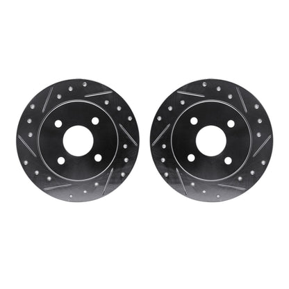 Dynamic Friction Company Disc Brake Rotor Set 7002-53007