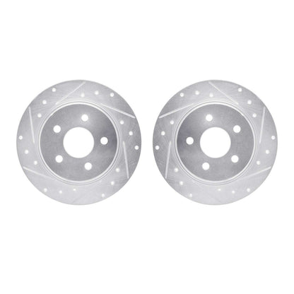 Dynamic Friction Company Disc Brake Rotor Set 7002-54186