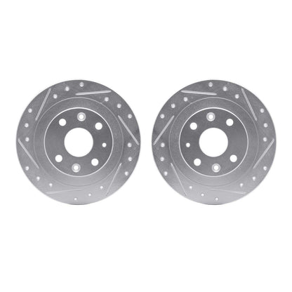 Dynamic Friction Company Disc Brake Rotor Set 7002-54202