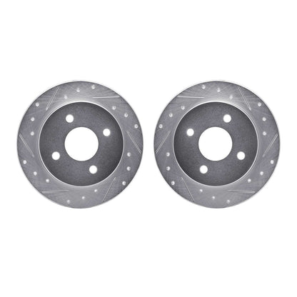 Dynamic Friction Company Disc Brake Rotor Set 7002-54227