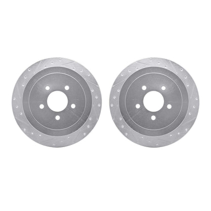 Dynamic Friction Company Disc Brake Rotor Set 7002-55010