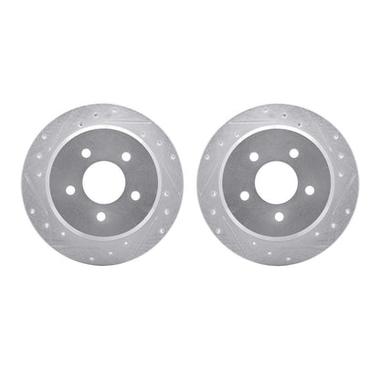 Dynamic Friction Company Disc Brake Rotor Set 7002-56015