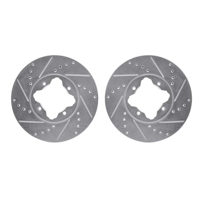 Dynamic Friction Company Disc Brake Rotor Set 7002-58014