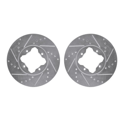 Dynamic Friction Company Disc Brake Rotor Set 7002-58014