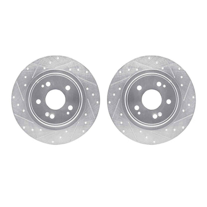 Dynamic Friction Company Disc Brake Rotor Set 7002-58020
