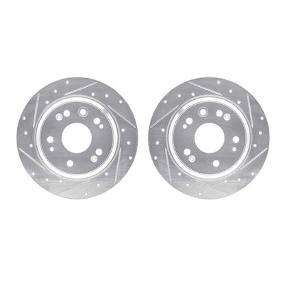 Dynamic Friction Company Disc Brake Rotor Set 7002-58025