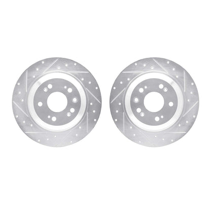Dynamic Friction Company Disc Brake Rotor Set 7002-58032