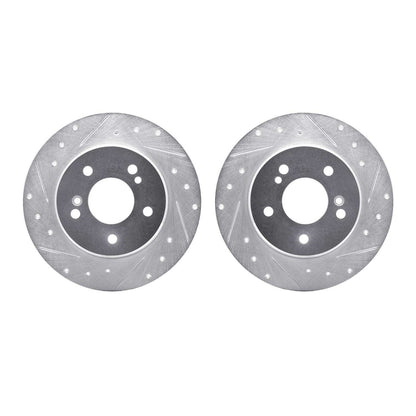 Dynamic Friction Company Disc Brake Rotor Set 7002-63080