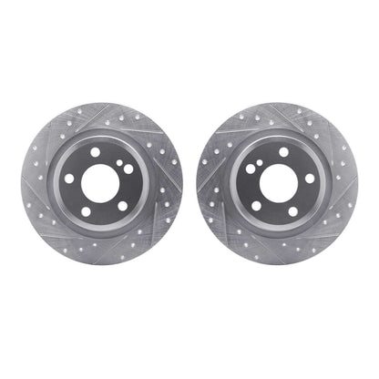 Dynamic Friction Company Disc Brake Rotor Set 7002-63140