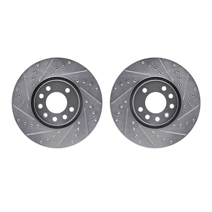 Dynamic Friction Company Disc Brake Rotor Set 7002-65003