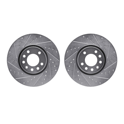 Dynamic Friction Company Disc Brake Rotor Set 7002-65003