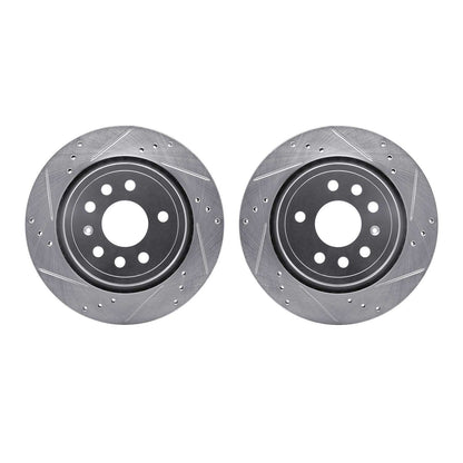 Dynamic Friction Company Disc Brake Rotor Set 7002-65017