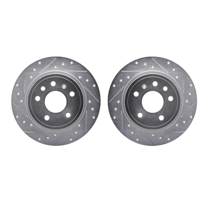 Dynamic Friction Company Disc Brake Rotor Set 7002-65020