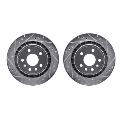 Dynamic Friction Company Disc Brake Rotor Set 7002-65021