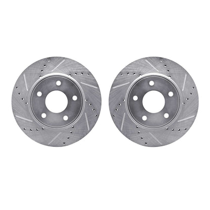 Dynamic Friction Company Disc Brake Rotor Set 7002-67000