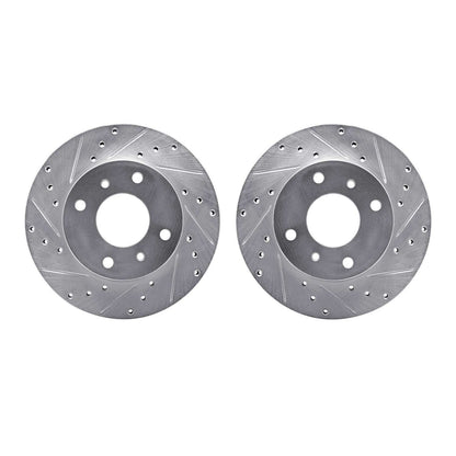 Dynamic Friction Company Disc Brake Rotor Set 7002-67002