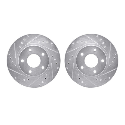 Dynamic Friction Company Disc Brake Rotor Set 7002-67005
