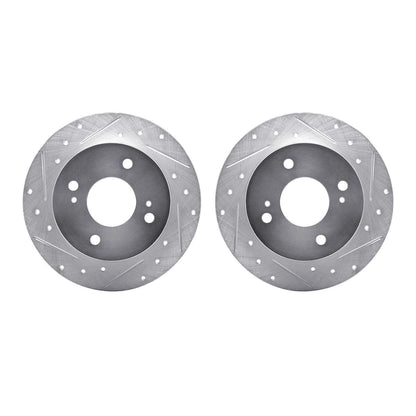 Dynamic Friction Company Disc Brake Rotor Set 7002-67080