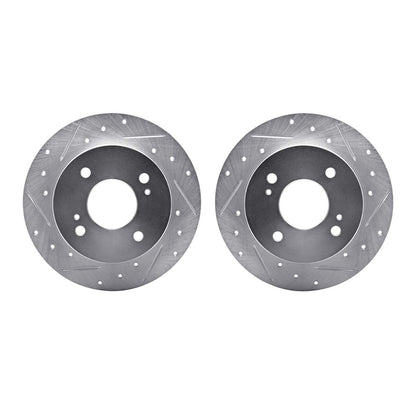 Dynamic Friction Company Disc Brake Rotor Set 7002-67088