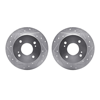 Dynamic Friction Company Disc Brake Rotor Set 7002-67088