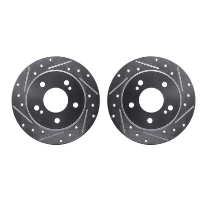 Dynamic Friction Company Disc Brake Rotor Set 7002-67089