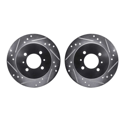 Dynamic Friction Company Disc Brake Rotor Set 7002-67102