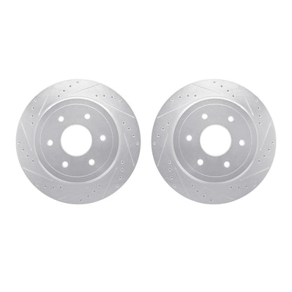 Dynamic Friction Company Disc Brake Rotor Set 7002-67108