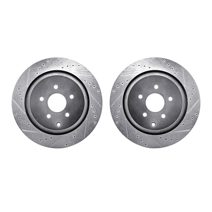 Dynamic Friction Company Disc Brake Rotor Set 7002-68010