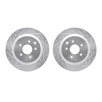 Dynamic Friction Company Disc Brake Rotor Set 7002-68011