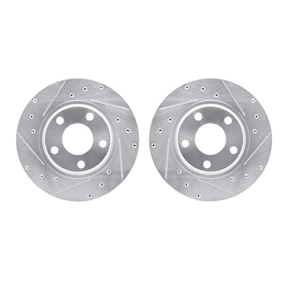 Dynamic Friction Company Disc Brake Rotor Set 7002-72026