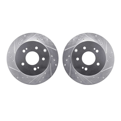 Dynamic Friction Company Disc Brake Rotor Set 7002-72058