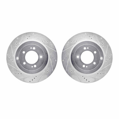 Dynamic Friction Company Disc Brake Rotor Set 7002-72063