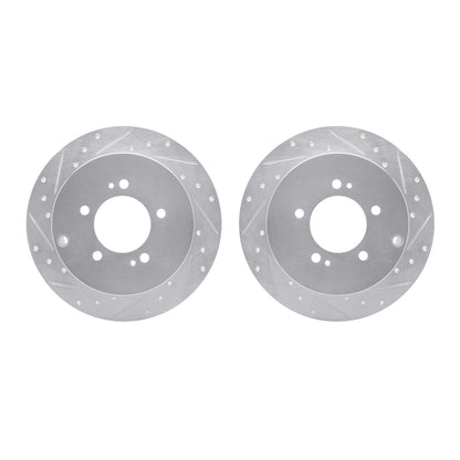 Dynamic Friction Company Disc Brake Rotor Set 7002-72064