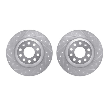 Dynamic Friction Company Disc Brake Rotor Set 7002-73052