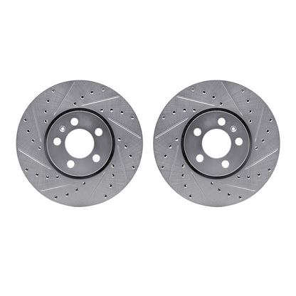 Dynamic Friction Company Disc Brake Rotor Set 7002-74002