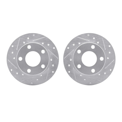 Dynamic Friction Company Disc Brake Rotor Set 7002-74044