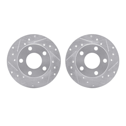 Dynamic Friction Company Disc Brake Rotor Set 7002-74044
