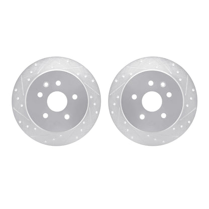 Dynamic Friction Company Disc Brake Rotor Set 7002-75025